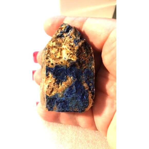 Azurite Rough Tower - Picture 6 of 8
